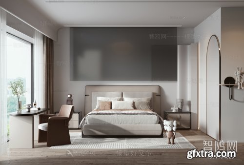 Modern bedroom 1134023