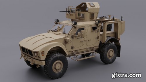 Oshkosh M-ATV MRAP Mine-Resistant Ambush Protected US AMRMY