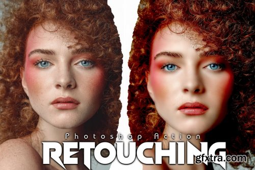 Skin Retouching Photoshop Action
