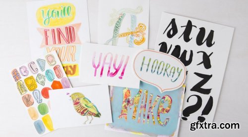 Daily Lettering Challenge: 31 Creative Lettering Ideas with Pam Garrison