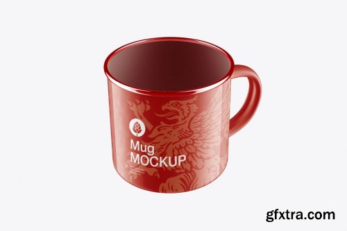 Colorfull Matte Mug Mockup