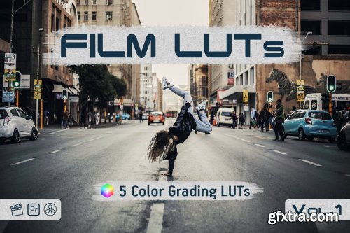 CreativeMarket - Film LUTs for Final Cut, Filmora, Premiere Pro 6453338
