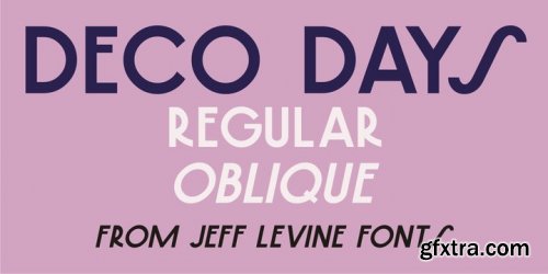 Deco Days Font