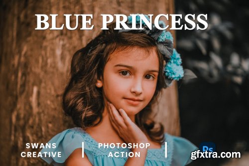 Blue Princess Photoshop Action