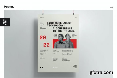 Tech Conference Poster Kit