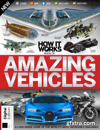 How It Works Book of Amazing Vehicles - 9th Edition 2021