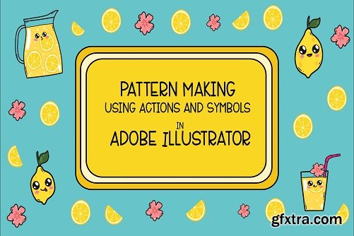Actions and Symbols in Illustrator to Help with Pattern Making