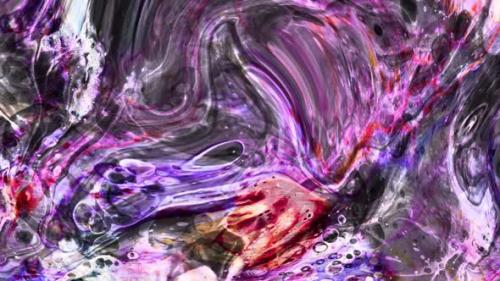 Videohive - Abstract Background Water Paint Marble Liquid Animation - 35370462