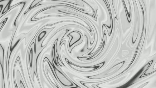Videohive - Black White Color Abstract Smooth Twisted Liquid Animated Background - 35370468