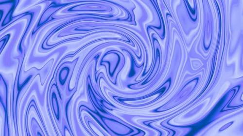Videohive - Blue Color Abstract Smooth Twisted Liquid Animated Background - 35370475