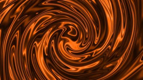 Videohive - Brown Dark Color Silky Twisted Liquid Animated Background - 35370476