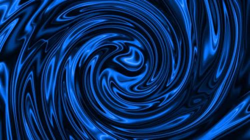 Videohive - Blue Color Silky Twisted Liquid Animated Background - 35291645