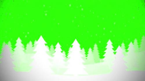 Videohive - Christmas Snow Transparent Animation - 35297942