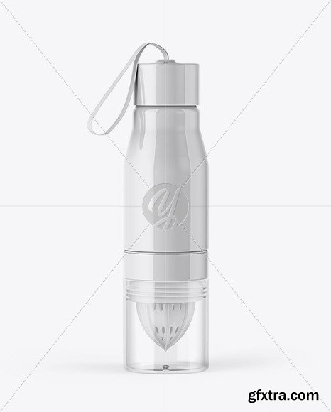 Glossy Water Bottle Mockup 51571