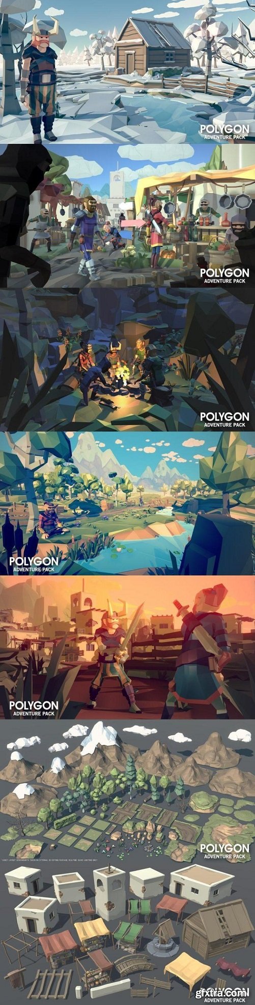 Unreal Engine – POLYGON Adventure Pack