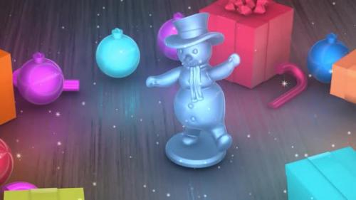 Videohive - Snowman Gifts - 29810039