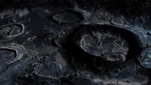 Videohive - Moon Surface with Many Craters - 35504341
