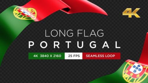 Videohive - Long Flag Portugal - 35416127