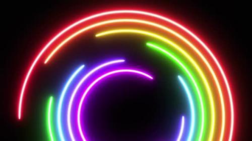 Videohive - Neon Rainbow - 35425629