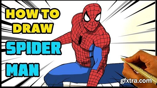 How to Draw Spider-Man : Drawing For Beginners
