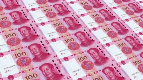 Videohive - China Money / 100 Chinese Yuan 4K - 35452169