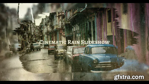 Videohive Cinematic Rain Slideshow 23719490