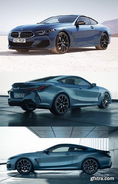 BMW 8 Series 2019 3D Model