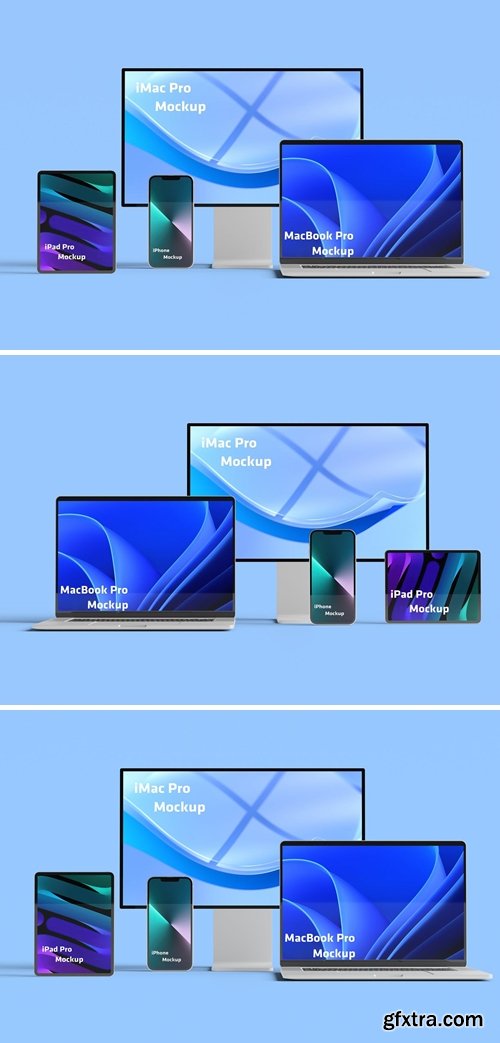Responsive Devices Screen Mockups