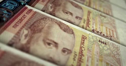 Videohive - Bulgaria leva money banknote surface loop - 35536814