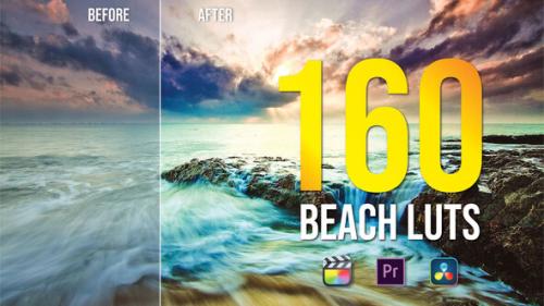 Videohive - 160 Beach LUTs Color Grading - 35493238
