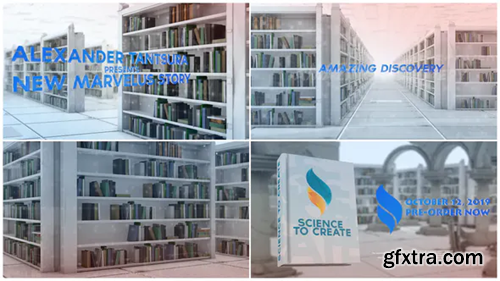 Videohive Book In The Library | Science 22543718