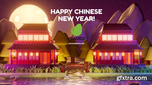 Videohive Chinese New Year Logo Reveal 35599430