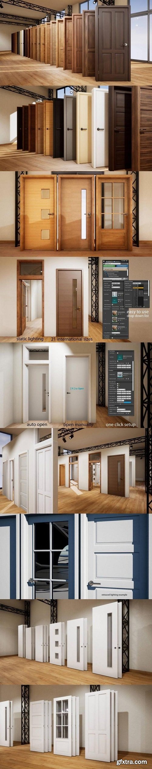 Unreal Engine – Universal Door Blueprint