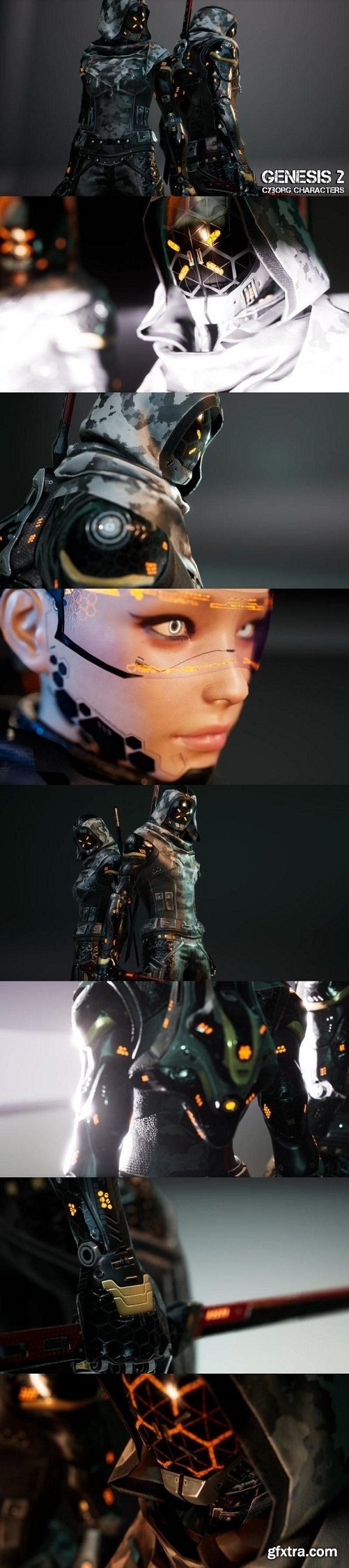 G2: Cyborg Characters
