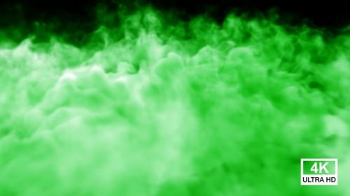 Videohive - Huge Green Color Smoke - 35627156