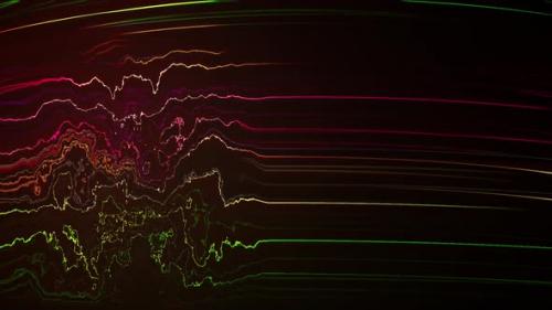 Videohive - Abstract glowing lines background - 35632082