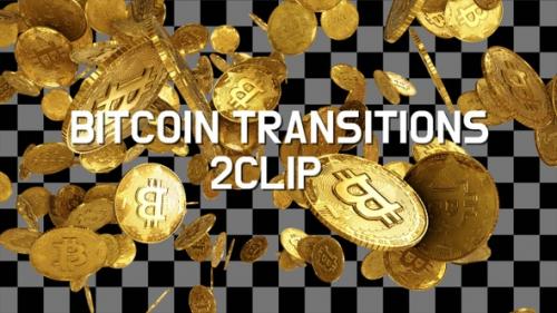 Videohive - Bit Coin Transition 2 Clip - 35608147