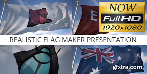 Videohive Realistic Flag Maker Presentation 3075352
