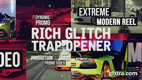 Videohive Rich Glitch Trap Opener 15554135