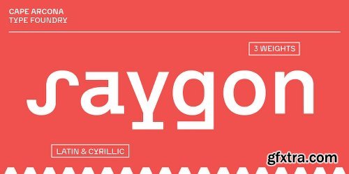 CA Saygon Font Family - 3 Fonts