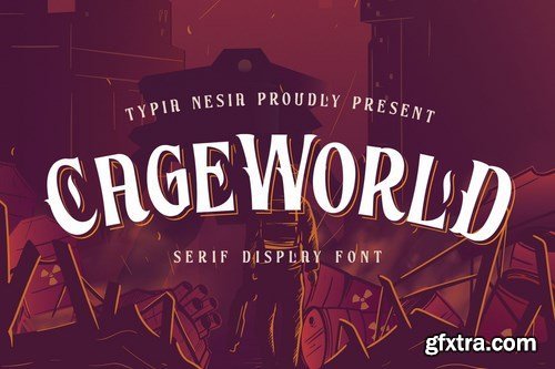 CageWorld - Game Font
