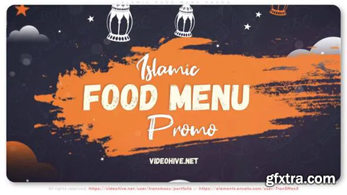 Videohive Islamic Food Menu Promo 35762387