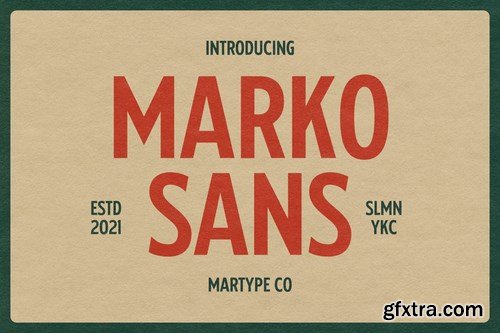 Marko Display Sans
