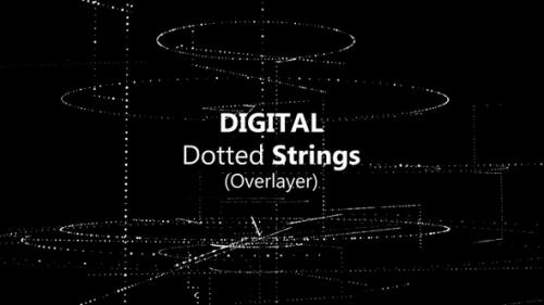 Videohive - DIGITAL DOTTED STRINGS - 35618791