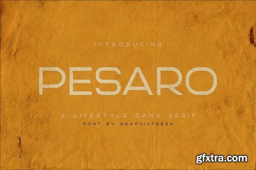 Pesaro A Lifestyle Sans Serif 3516401
