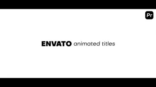 Videohive - Animated Titles - 35686725