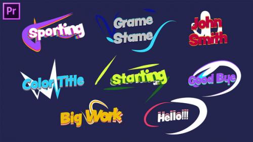 Videohive - Color Text Animation - 35782247