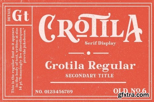 Crotila - Serif Display 3748366