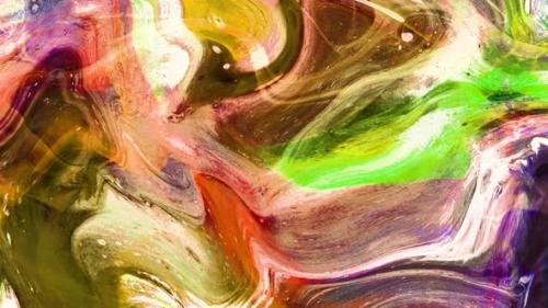 Videohive - Abstract Color Paint Marble Liquid Animated Background - 35812311
