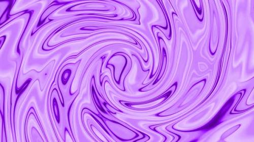 Videohive - Purple Color Abstract Smooth Twisted Liquid Animated Background - 35812474